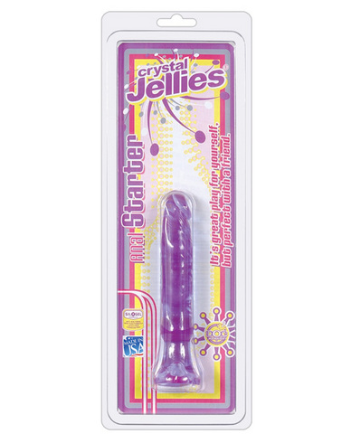 Crystal Jellies Inches Anal Starter Purple Shop Mq