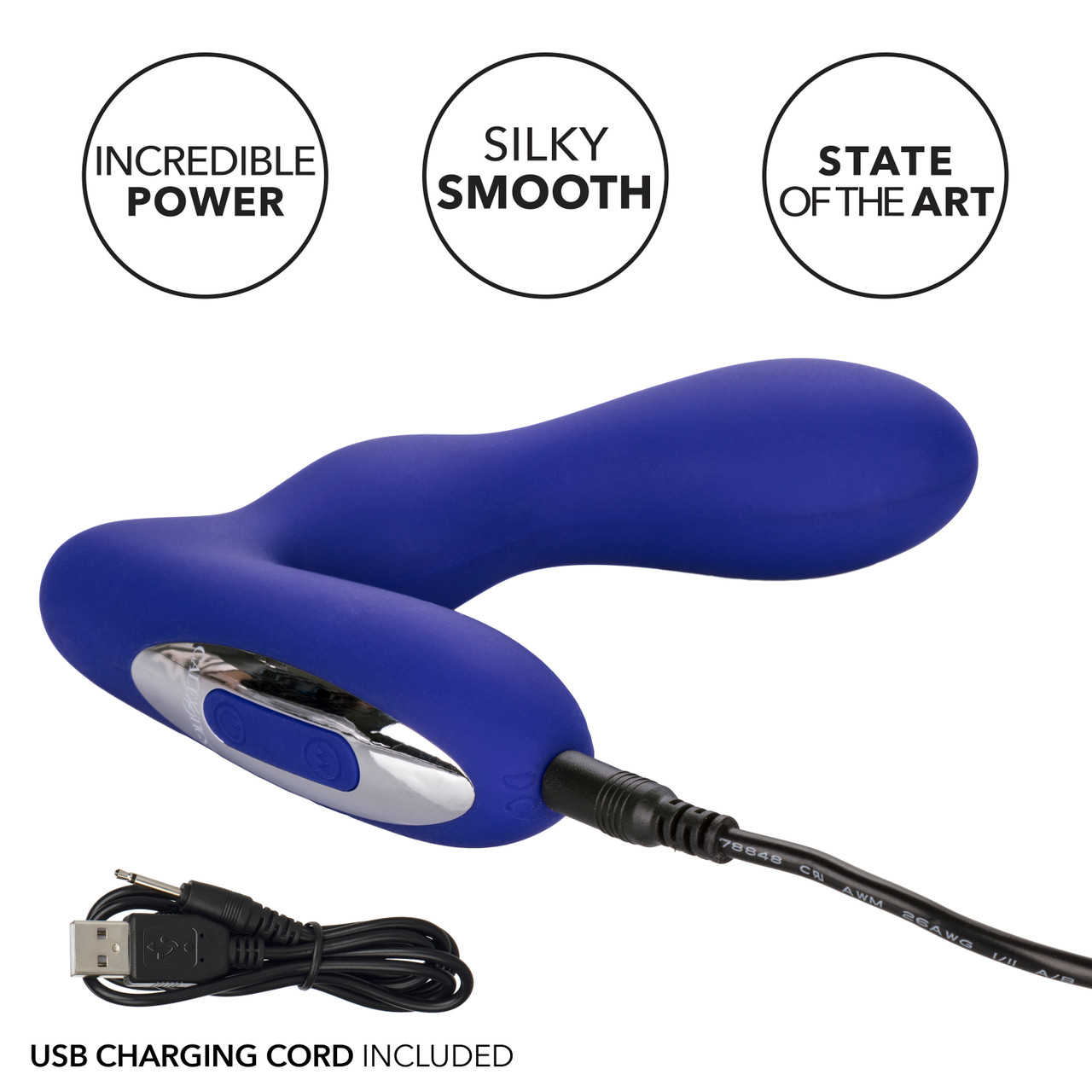 Silicone Wireless Pleasure Probe Blue Prostate Massager Shop Mq™
