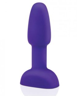 B-Vibe Rimming Petite Purple Butt Plug main