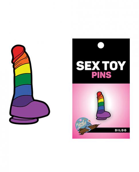 Wood Rocket Sex Toy Gay Pride Dildo Pin Male Q™ Adult Store