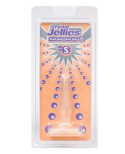 Crystal Jellies Jelly Butt Plug Small - Clear main