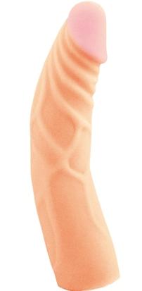 X5 7.5 inches Dildo with Flexible Spine Beige main