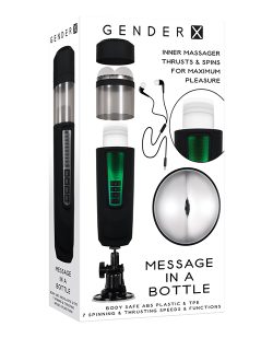 Gender X Message In A Bottle Rechargeable Vibrators Main Image